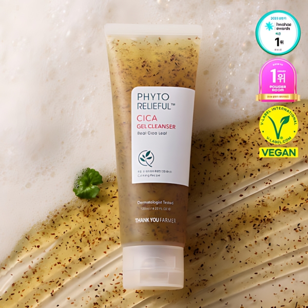 Thank You Farmer Phyto Relieful Cica Gel Cleanser 120ml
