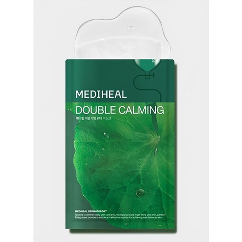 MEDIHEAL Double Calming Water Mask 20ml*15sheets - Image 2