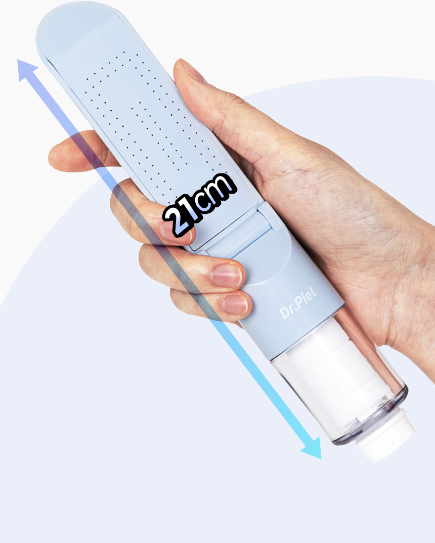 Dr.PIEL Ultra Slim Travel Shower Head travel-friendly