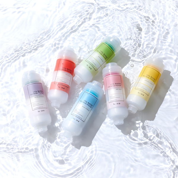 Biahuer The Safe Vitamin Shower Filter, Baby Powder Scent, 1 piece