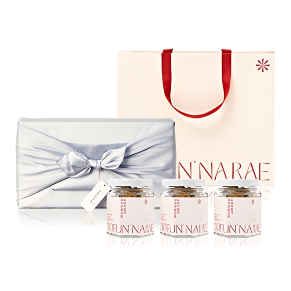 Joeun Narae Soybean Powder Bellflower Root Jeonggwa Gift Set 80g x 3pcs