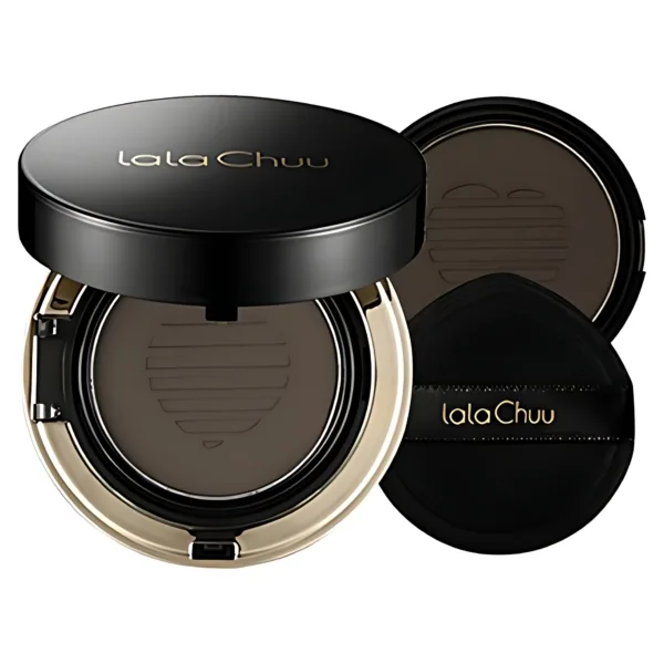 Lalachu Hair Cushion 15g + Refill 15g Set - Dark Brown
