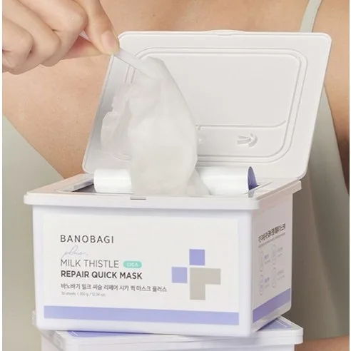 BANOBAGI Milk Thistle Repair Cica Quick Mask Plus+ 350g 30p - Image 2