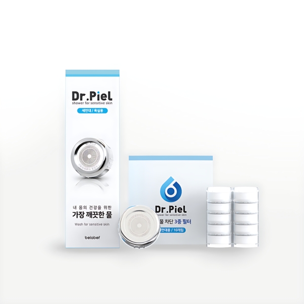 Dr.Piel Original Washbasin 1-Year Set (Basic Set + 10 Refill Filters)