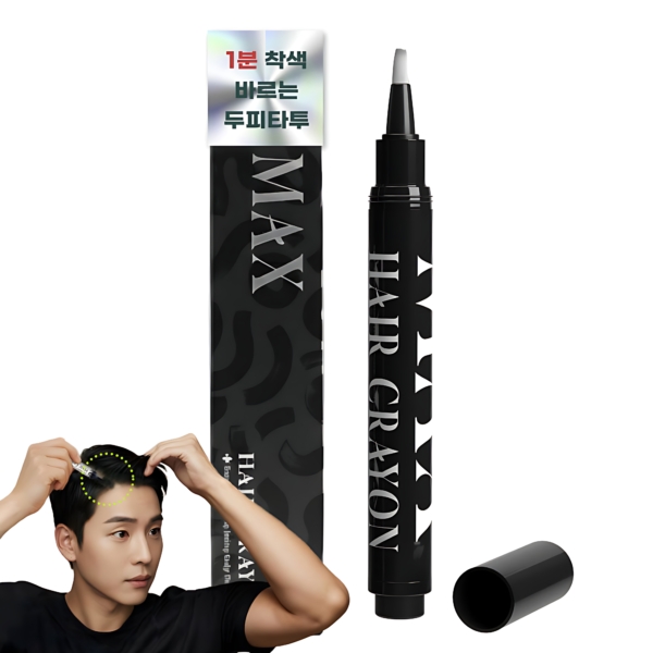 Hair Crayon MAX Scalp Tattoo Tint - Gray Hair Cover
