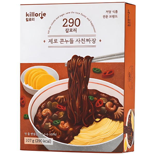 Kilory Zero Con Noodle Diet Jajang Ramen 6 Pack*107g