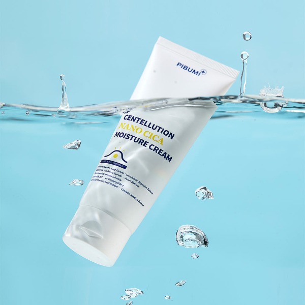 Piboomi Centellution Nano Cica Moisture Cream 100ml - Clinically Tested for Itchy Dry Sensitive Skin