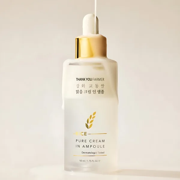 THANKYOU FARMER Rice Clear Cream In Ampoule 50ml