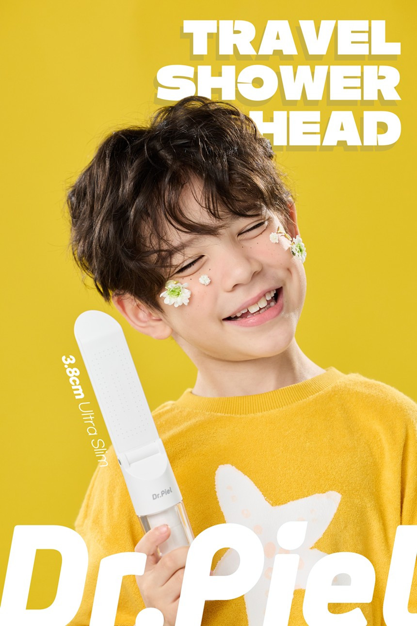 Dr.PIEL Ultra Slim Travel Shower Head features