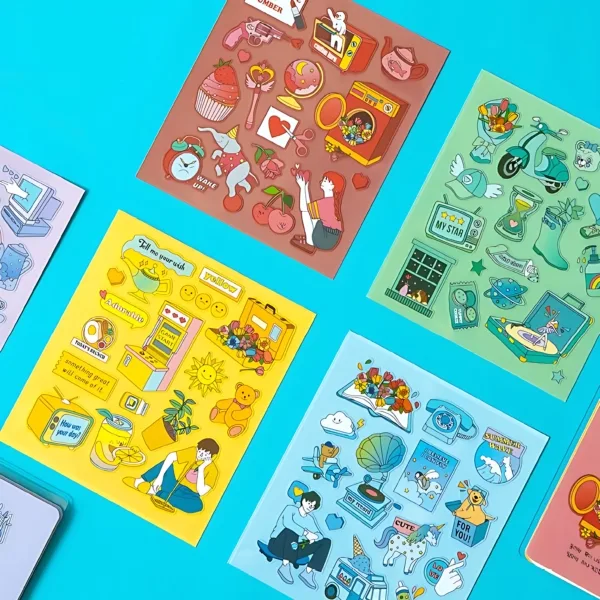 Ardium Color Point Sticker Ver2 5-Type Set
