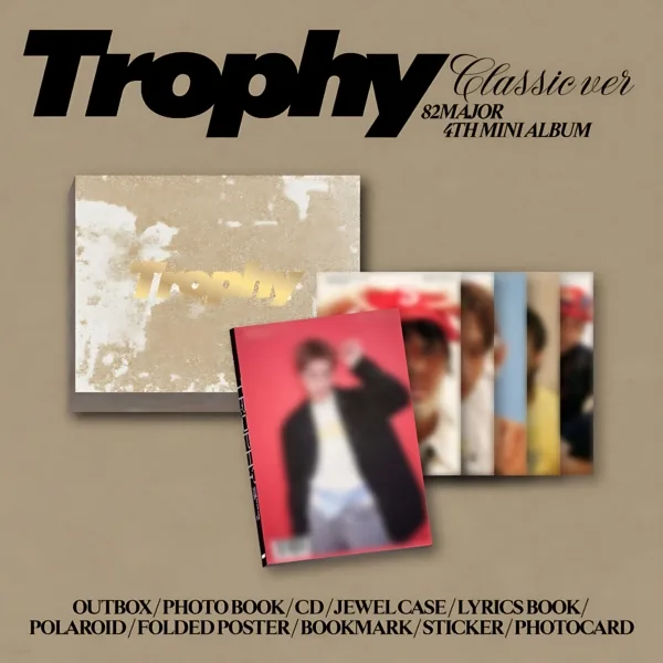 82MAJOR - Mini Album Vol.4 Trophy (Classic Ver.)