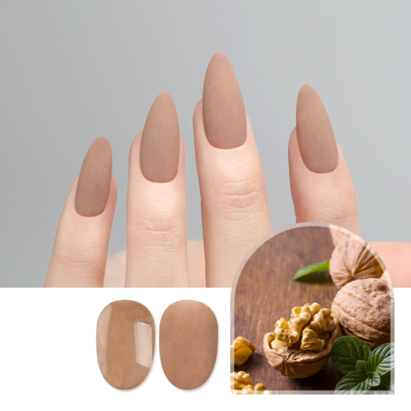 JelloJello Knit Glitter Gel Nail JS-11 Gentle Walnut 10ml