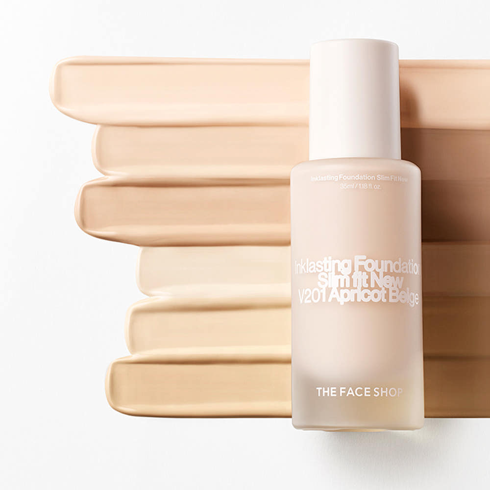 THE FACE SHOP Ink Lasting Foundation Healthy Glow SPF35 PA++ 35ml - Image 3