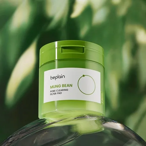 Beplain Mungbean Pore Clearing Filter Pad 70 Sheets 180ml - Image 2