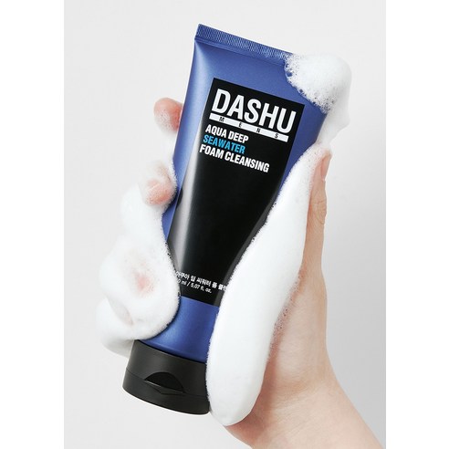 DASHU Aqua Deep Sea Water Foam Cleanser 150ml - Image 2