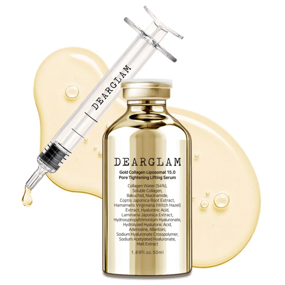 DearGlam Gold Collagen 15.0 Wrinkle Firming Elasticity Serum 50ml