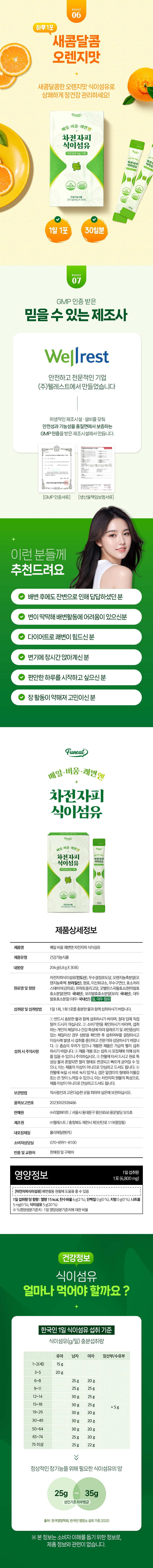 Funeat Psyllium Husk Dietary Fiber Detail