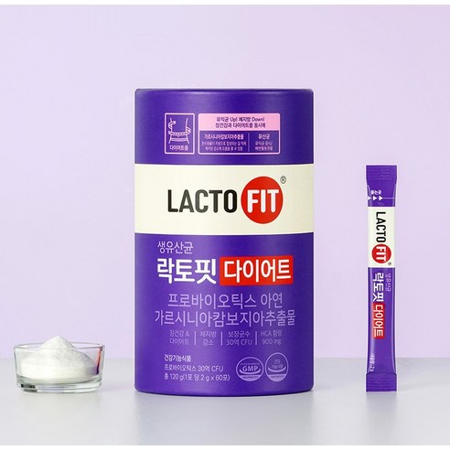 LACTO-FIT Diet Probiotics 60 Sticks 120g