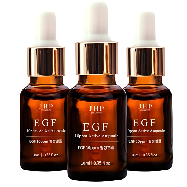 JHP COSMETICS LIBOSOME EGF FGF IGF 10ppm Active Ampoule Set 10g x 3pcs