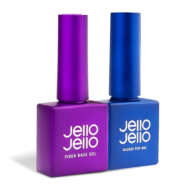 GELLO GELLO Fixer Base Gel + Glossy Top Gel Set