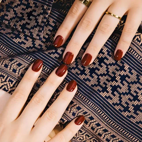 Ohora Gel Strip Nail 30p Set - Chili