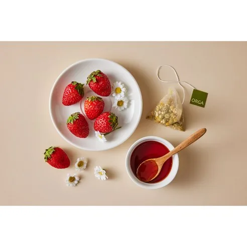ORGA Whole Foods Organic Tea Edition Blooming Garden Gift Set (Yuzu Mint Tea + Strawberry Chamomile Tea) - Image 5