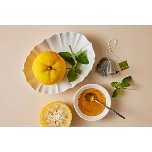ORGA Whole Foods Organic Tea Edition Blooming Garden Gift Set (Yuzu Mint Tea + Strawberry Chamomile Tea) - Image 6