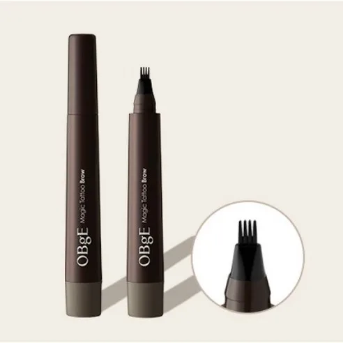 OBgE Magic Tattoo Eyebrow 2ml - Natural Gray - Image 6