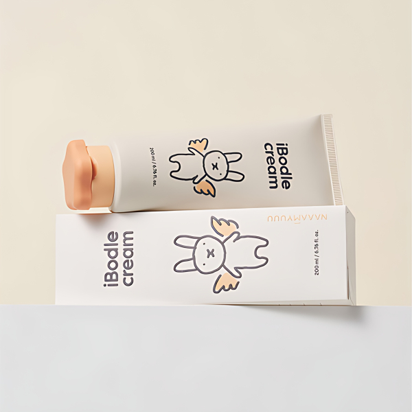 iBodle Cream 200ml - Gentle Moisturizing Cream for Sensitive Skin