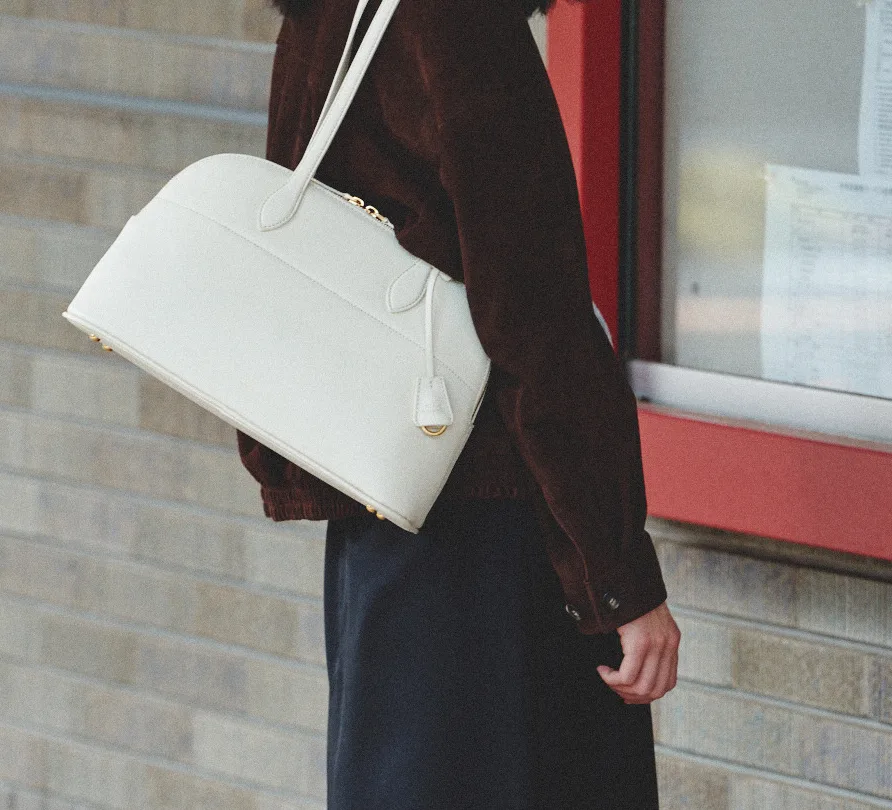 HERVE Mare Bag - Exclusive Cow Leather Shoulder Bag - Image 2