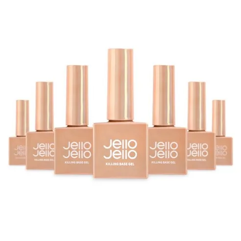 JelloJello Killing Base Gel Nail 10ml | High Adhesion Base Coat for Long-Lasting Gel Manicure | Korean Nail Art - Image 2