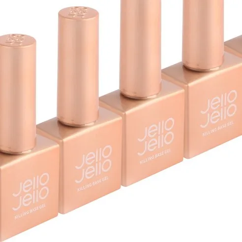 JelloJello Killing Base Gel Nail 10ml | High Adhesion Base Coat for Long-Lasting Gel Manicure | Korean Nail Art - Image 3
