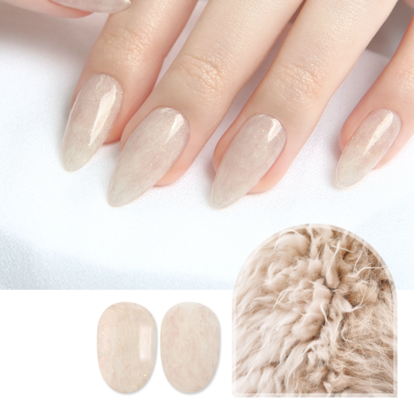 JelloJello JS-03 Cream Alpaca Gel Polish