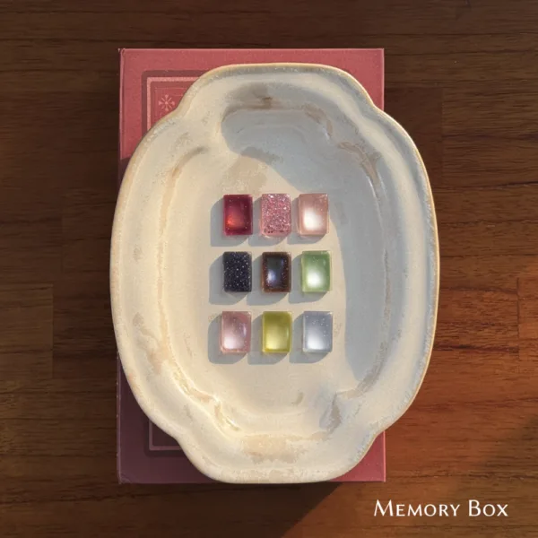 FROM THE NAIL Memory Box Magnet Glitter Gel Series 9pcs Set