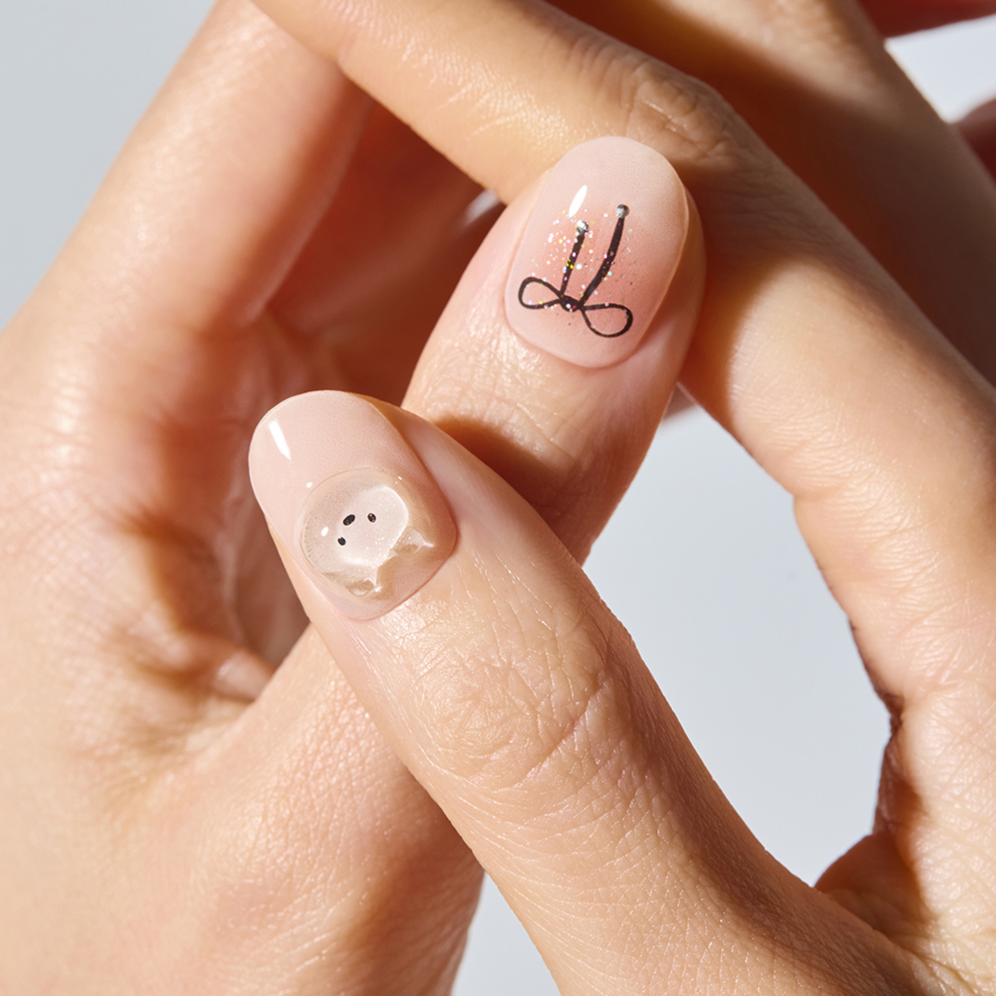 Ohora N Bear Up Nails Detail