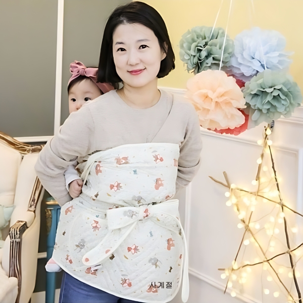 Korean Traditional Baby Podaegi Carrier elbow-length Four Seasons Back Carrier