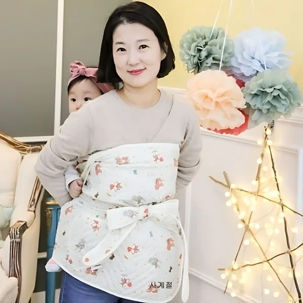 Korean Traditional Baby Podaegi Carrier elbow-length Four Seasons Back Carrier