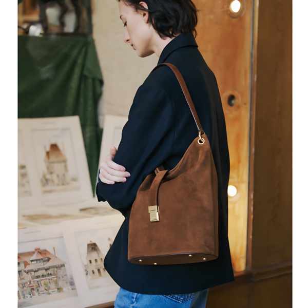 HERVE RUE BAG - Premium Cow Leather Shoulder Bag