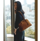 HERVE Mare Bag - Exclusive Cow Leather Shoulder Bag