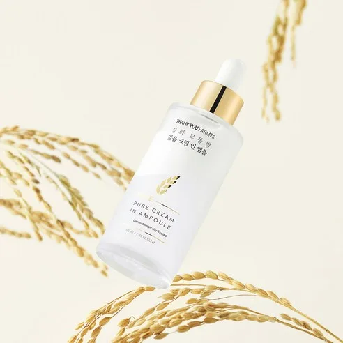 THANKYOU FARMER Rice Clear Cream In Ampoule 50ml - Image 2
