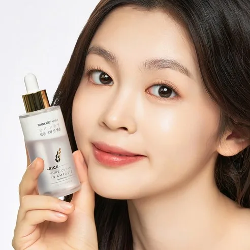 THANKYOU FARMER Rice Clear Cream In Ampoule 50ml - Image 4