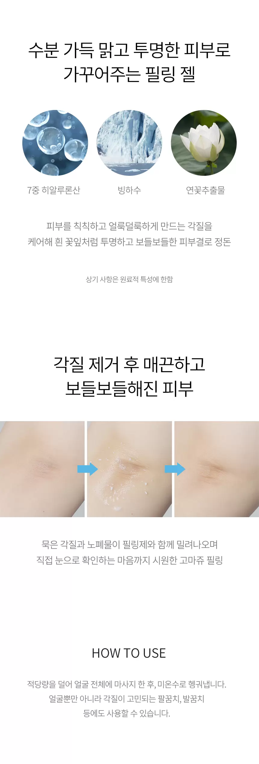 TONYMOLY Floria Brightening Hyaluron Peeling Gel Details