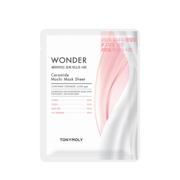 TONY MOLY Wonder Ceramide Mochi Mask Sheet Set (10+10)