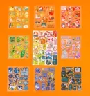 Ardium Color Point Rainbow Sticker 8 Types Set