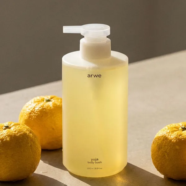 ARWE Gentle Lingering Scent Yuza Body Wash 500ml