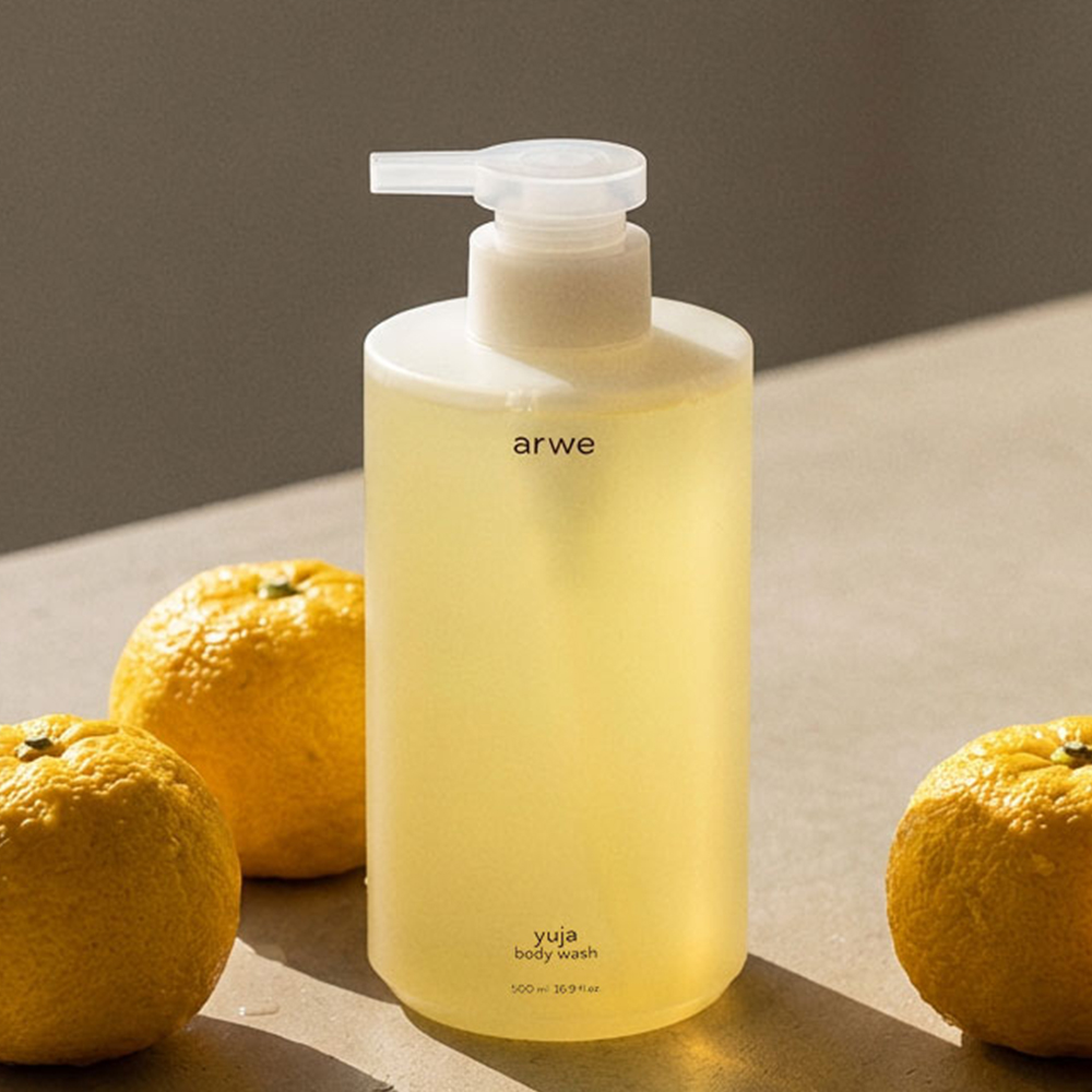 ARWE Gentle Lingering Scent Yuza Body Wash 500ml