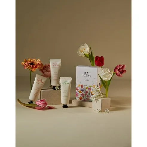 LUVSCENT Fresh Flower Perfume Hand Cream 50ml x 3 Set - Image 4