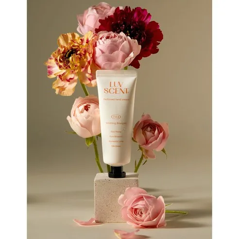 LUVSCENT Fresh Flower Perfume Hand Cream 50ml x 3 Set - Image 5