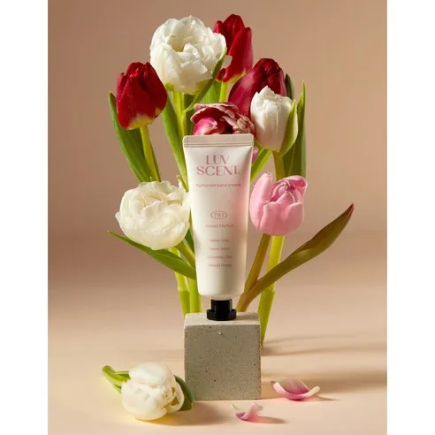 LUVSCENT Fresh Flower Perfume Hand Cream 50ml x 3 Set - Image 6