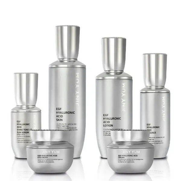 Jiny Yum EGF Hyaluronic Acid 6-Piece Skincare Set